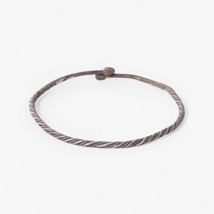 Roman bracelet, 1st–2nd centuries AD. Made of silv