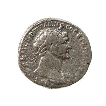 Tridrachm of Trajan (emperor 98–117 AD). Roman Emp