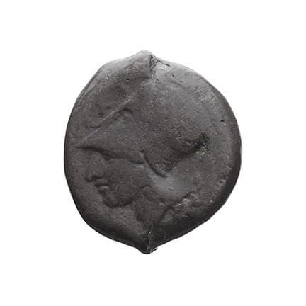 Bronze litra of Dionysus I; Syracuse, Sicily, 405–