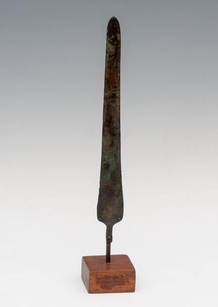 Spearhead; Luristan Culture, Iran, early first mil
