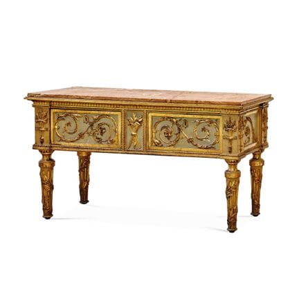 IMPORTANT PIEDMONT CONSOLE TABLE, SECOND HALF OF T