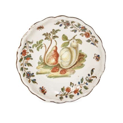 PLATE BY ANTONIO MARIA COPPELLOTTI, LODI, FIRST HA