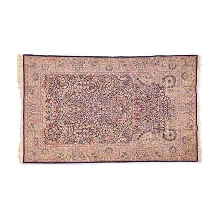 PERSIAN RUG, ISFAHAN, 20TH CENTURY - Polychrome fl