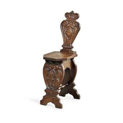 CHAIR FROM CENTRAL ITALY, 17TH CENTURY, IN THE STY
