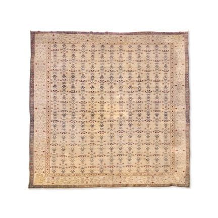 PERSIAN RUG, 19th–20th CENTURY - Polychrome floral