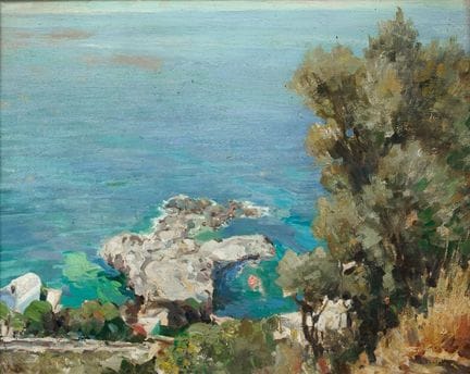 ATTRIBUTED TO FAUSTO PRATELLA 1888–1964 *SCOGLIO D