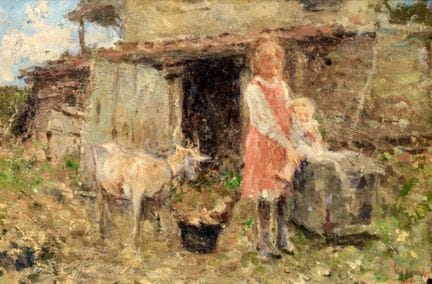 LEONARDO BAZZARO 1853–1937 THE HAGUE 1922 – Oil on
