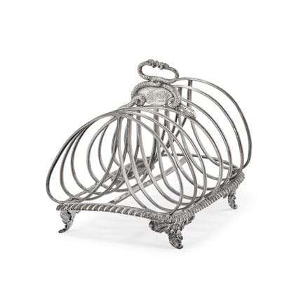 SILVER TOAST HOLDER - Rebecca Emes &amp; Edward Ba