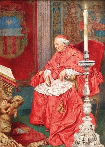 DANIELE BUCCIARELLI 1839–1911 PORTRAIT OF A CARDIN