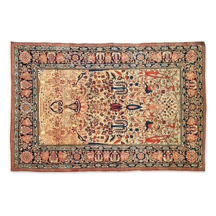 TEPPICH AUS PERSIEN, ISFAHAN, 20. JAHRHUNDERT – Me