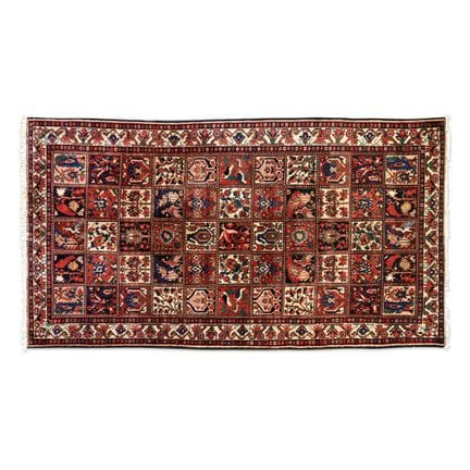 ALFOMBRA - Persia, Bakhtiari, siglo XX. Decoración