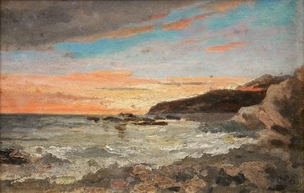 GIACINTO CORSI DI BOSNASCO 1829-1909 MARINA AL ATA