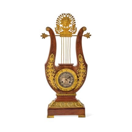 STANDUHR AUS FRANKREICH, MITTE DES 19. JAHRHUNDERT