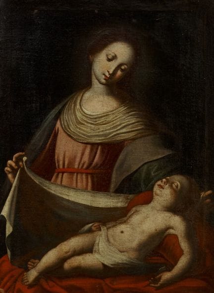 EMILIANISCHE SCHULE DES 17. JAHRHUNDERTS – „Madonn