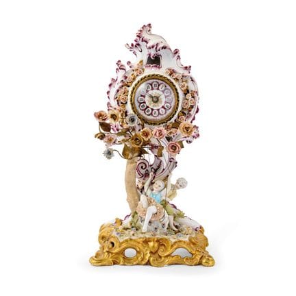 RELOJ DE MESA DE LUIGI FABRIS, VÉNETA, MEDIADOS DE