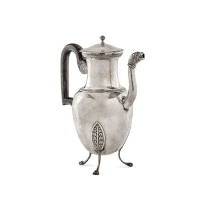 CAFETERA DE PLATA DEL REINO DE CERDEÑA, TURÍN, 182