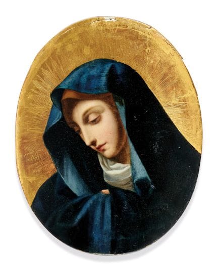 VON CARLO DOLCI, 17. JAHRHUNDERT: „Die Schmerzensm