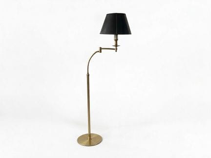 SÄULENLAMPE AUS DEM 20. JAHRHUNDERT – Messing. 155