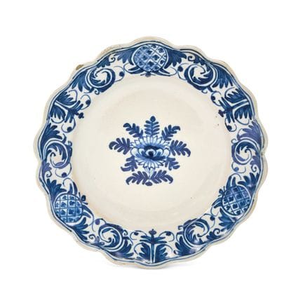 PLATO DE LA MANUFACTURA ROSSETTI, TURÍN, SIGLO XVI