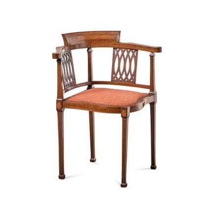 SILLÓN, PROBABLEMENTE DE INGLATERRA, PRINCIPIOS DE