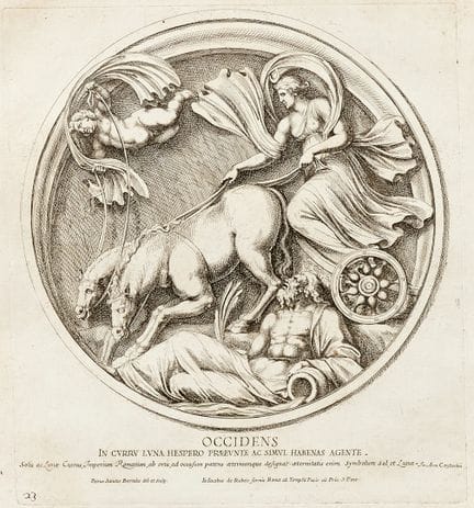 PIETRO SANTI BARTOLI 1635–1700 ALLEGORIE DES WESTE