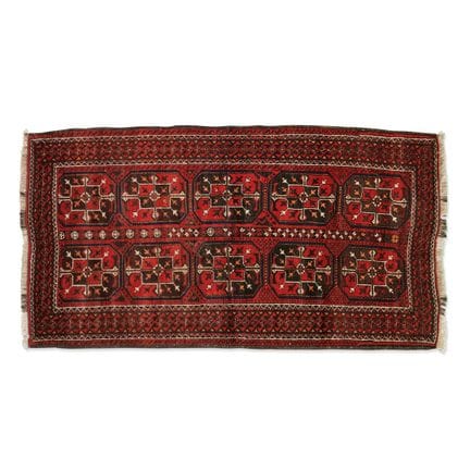 TEPPICH – Baluch, 20. Jahrhundert. Mehrfarbiges ge