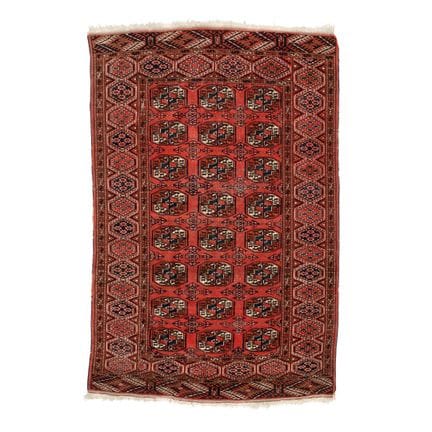 TEPPICH AUS TURKMENISTAN, BUKHARA, 20. JAHRHUNDERT