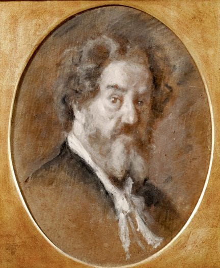 ATRIBUIDO A MARCELLIN-GILBERT DESBOUTIN (1823-1902