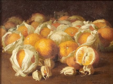 OTTORINO CAMPAGNARI 1910–1982 STILLLEBEN MIT ORANG