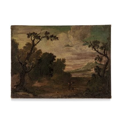 RÖMISCHE SCHULE DES 17. JAHRHUNDERTS – LANDSCHAFT 