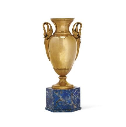 ZWEIBEINIGE VASE AUS DEM 19. JAHRHUNDERT – Vergold