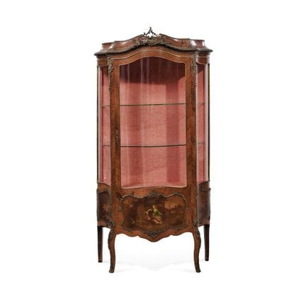 VITRINE, VERMUTLICH AUS FRANKREICH, ENDE DES 19. J
