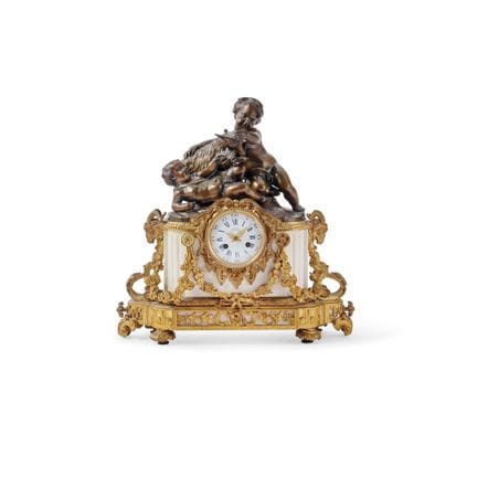 STANDUHR AUS FRANKREICH, ENDE DES 19. JAHRHUNDERTS