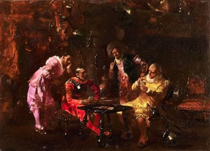 AUGUSTE DENIS RAFFET 1804-1860 TRAJES DEL SIGLO XV