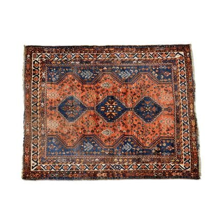 ALFOMBRA PERSIA, SIGLO XX - Decoración policromada