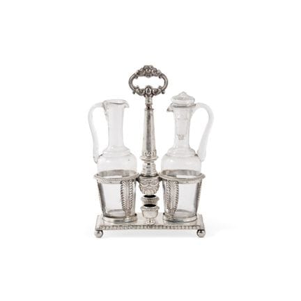 ACEITERA DE PLATA DE PIETRO BORRANI, TURÍN, 1822-1