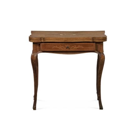 KLAPPBISCHLAG-BEISTELLTISCH, 19.–20. JAHRHUNDERT –