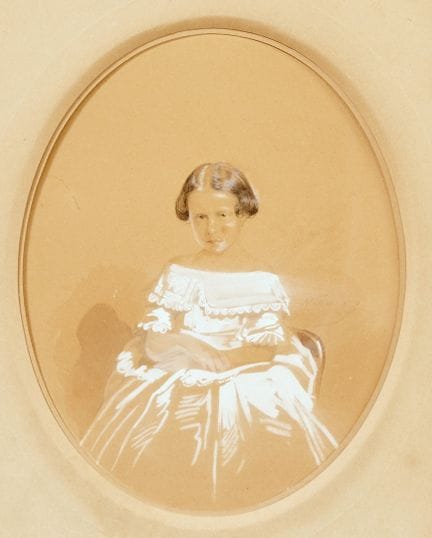 FÉLIX NADAR 1820-1910 PAR DE RETRATOS DE NIÑOS - T