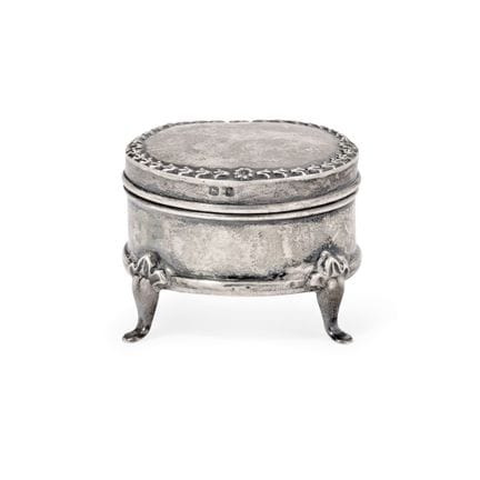 PILULERO DE PLATA DE H. MATTHEWS, BIRMINGHAM, 1908