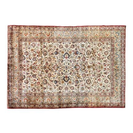 TEPPICH – Persien, Nain, 20. Jahrhundert Mehrfarbi