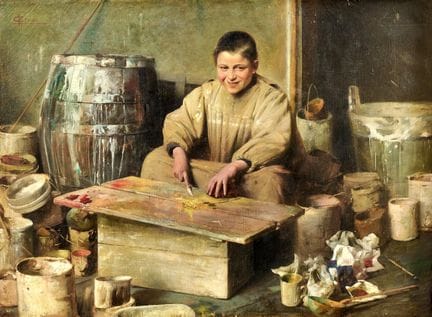 PAOLO GIOVANNI ERIDA (CRIDA) 1886–1967 DER FARBENV