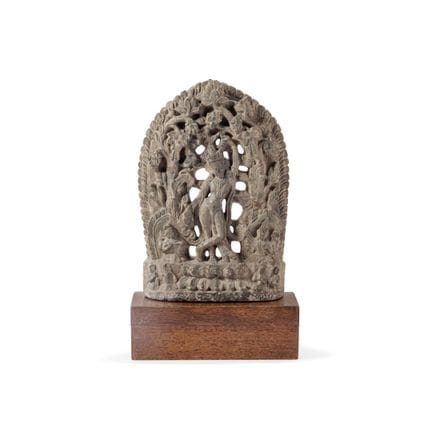 CHINTAMANI LOKESHVARA, NEPAL, SIGLO XV — Piedra gr