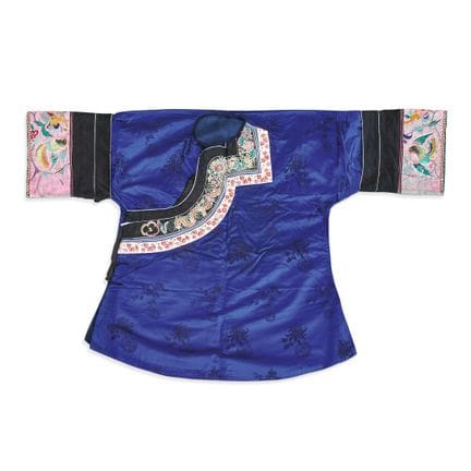 GIACCA FEMMINILE CINA, DINASTIA QING, FINE DEL XIX