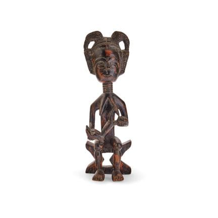 MATERNITÀ - Africa, XX secolo Legno intagliato. 41
