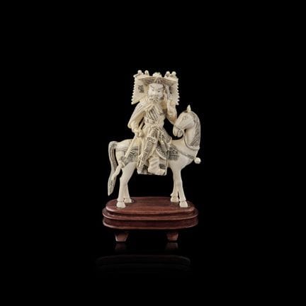 GUERRERO A CABALLO DE CHINA, PRINCIPIOS DEL SIGLO 