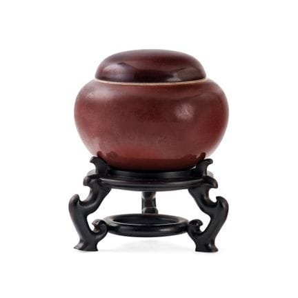 CUENCO PARA OFRENDAS CON TAPA - China, siglos XIX-
