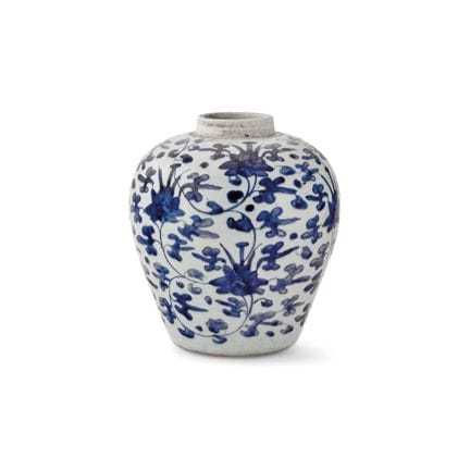 GIARA CINA, XIX-XX SECOLO - Porcellana 'bianco e b