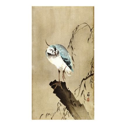 OHARA KOSON 1877-1945 AVERNO SOBRE TRONCO, PERÍODO