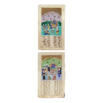 CONJUNTO DE SETENTA PÁGINAS ILUSTRADAS DE LA INDIA