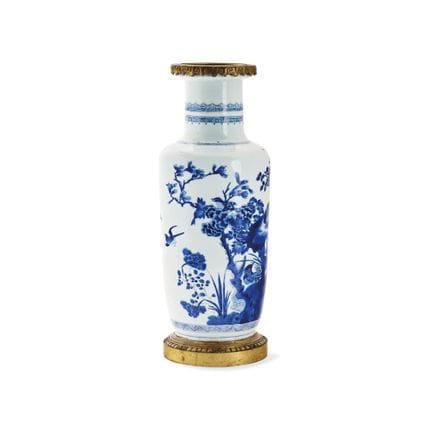 VASO - Cina, dinastia Qing, XIX secolo Porcellana 